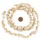 The Bead Chest Sea Spiral Natural Shell Beads: Genuine White Shell Unusual Shape Beads for Bohemian Jewelry, Full Strand